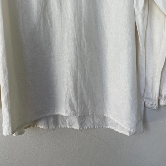 Isaac Mizrahi Size XL Beaded Keyhole collar tunic size XL - Picture 6 of 11